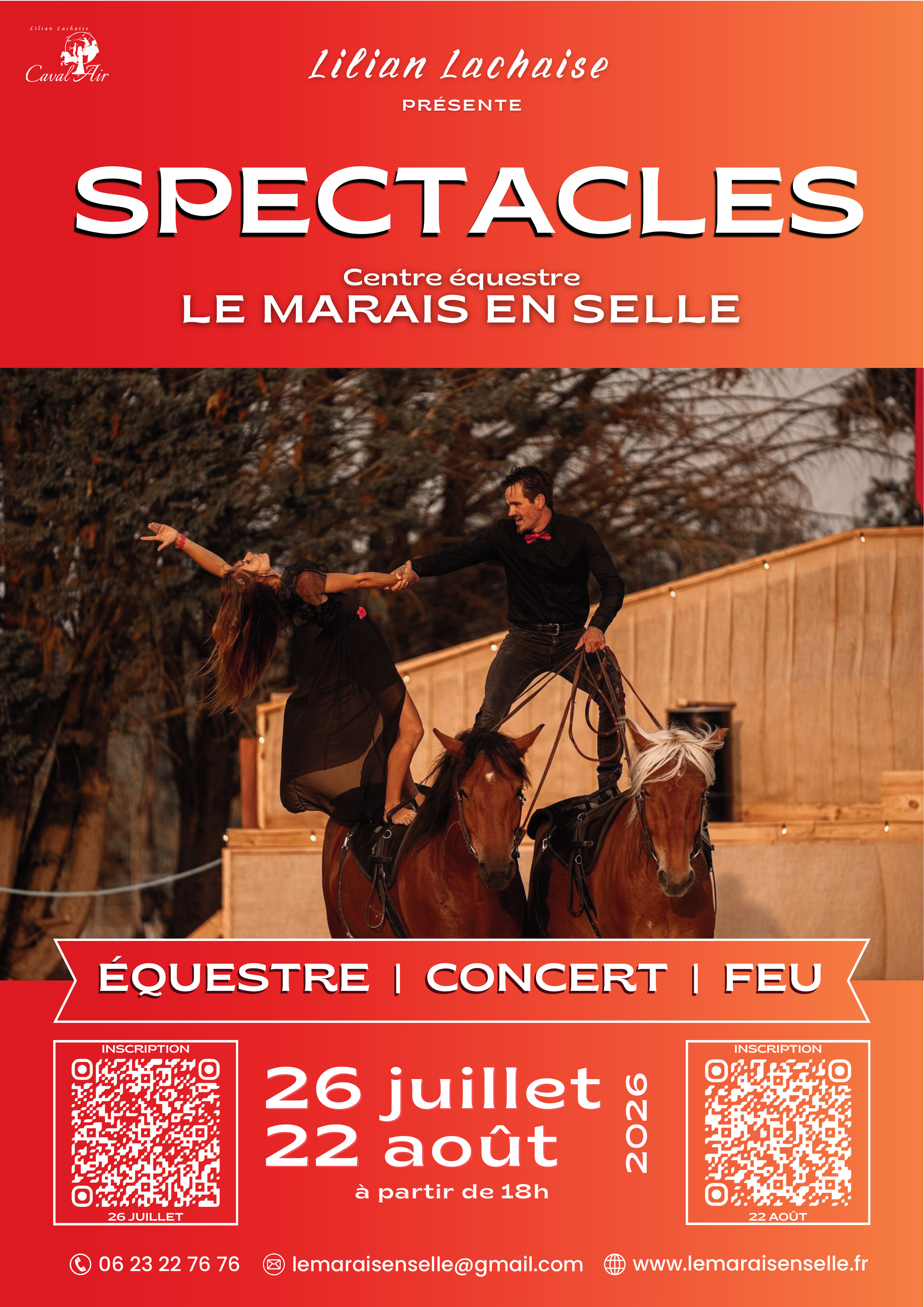 Spectacle Lilian Lachaise